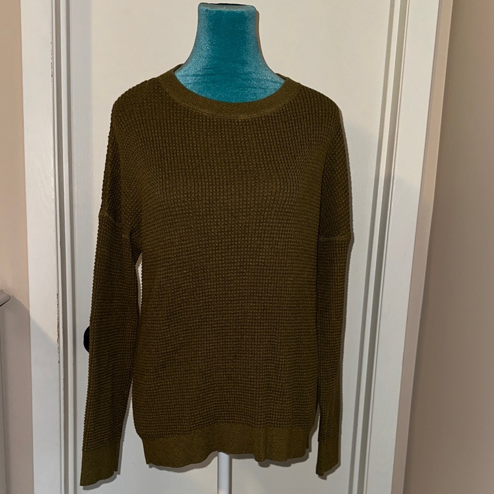 REI Women's Earthy Brown Crew Neck Sweater